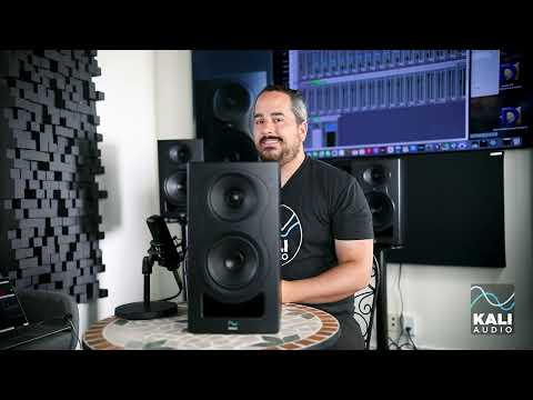 Slide 4 - Kali Audio IN-5 3-Way Studio Monitor with 5" Woofer, 4" mid range & 1" coaxial tweeter - White (video)