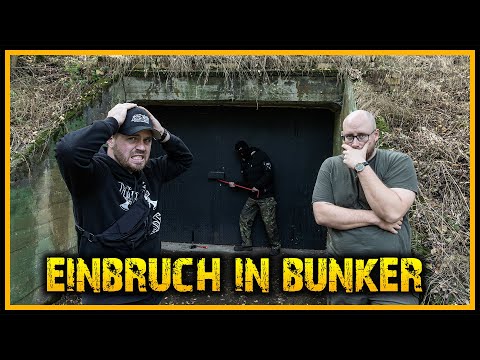 Wir brechen in unseren Bunker ein - Schaffen wir es? - Prepper Bunker Survival