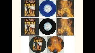 UK SUBS - Keep On Running (Til You Burn) EP - UK PUNK VINYL