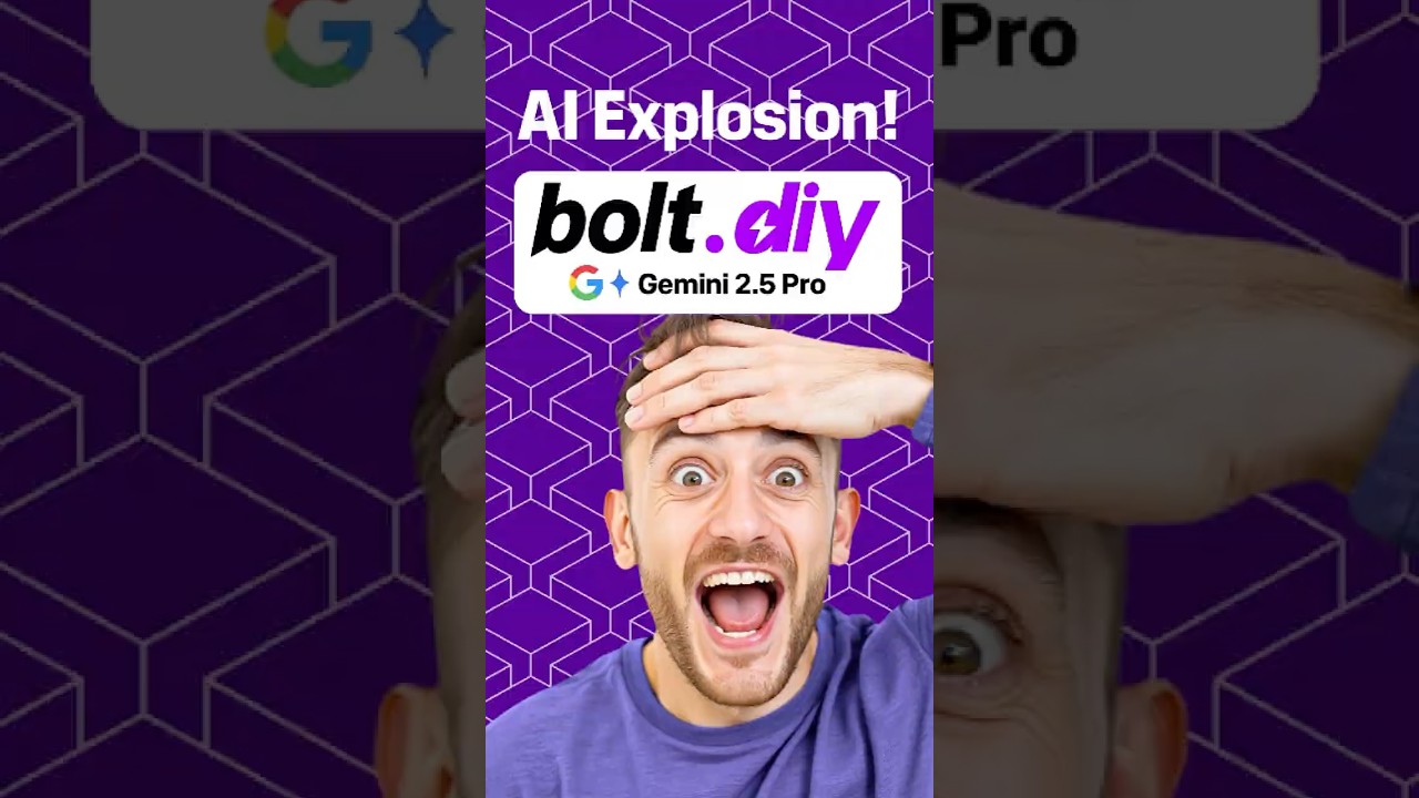Gemini 2.5 Pro + Bolt DIY = FREE AI Coder 🤯