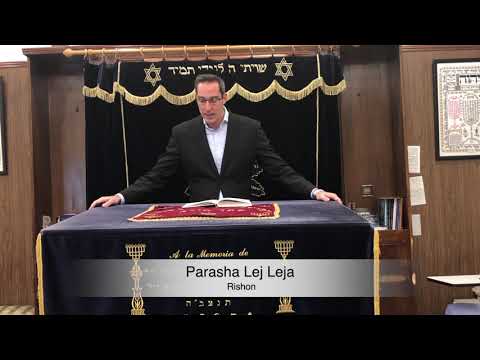 Lectura de la Parasha Lej Leja por David Gozlan - Rishon