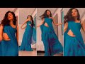 Anupama Parameswaran Superb Dance In Saree Latest Dance Anupama
