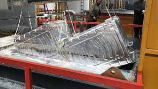 770 lt Sıcak Daldırma Galvanizli Çöp Konteyneri
