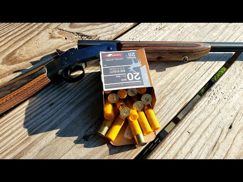 Aguila 20 Gauge 2 Buck Review & Shoot 2B-3F #2 Buckshot