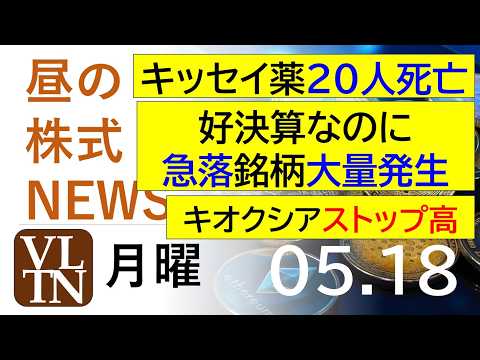 株価急変動の最新情報