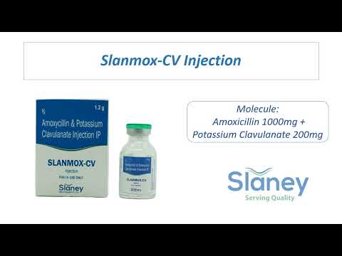Amoxicillin and potassium clavulanate injection ip, 1.2gm