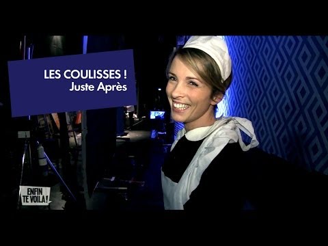 Pierre Ménès, Isabelle Ithurburu et Hervé Mathoux - Coulisses "après"