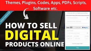 How to Sell Digital Products Online | Sell Digital Products Internationally Using Gumroad