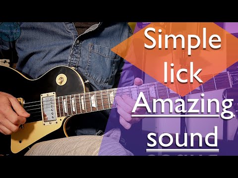 Simple but extremely awesome lick you will love G#m - Lick Friday 291
