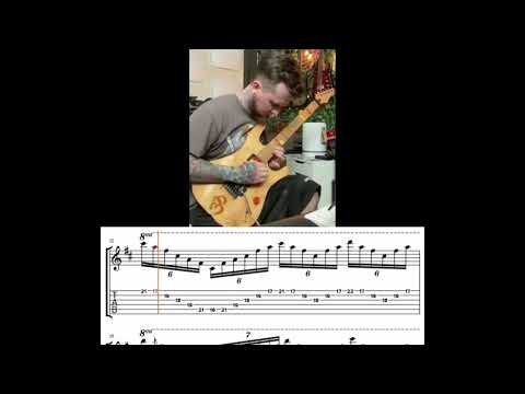 Jason Richardson Plays Jason Becker's SERRANA - ALS Fundraiser w/Tabs
