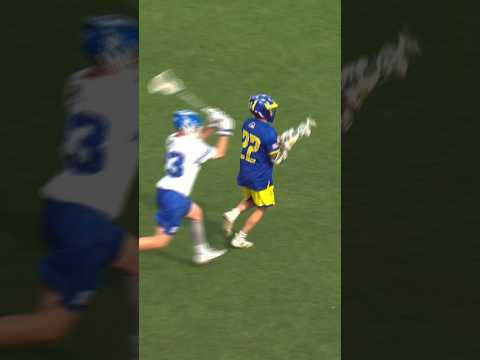 The ULTIMATE Two-Way Lacrosse Midfielder Play #shorts