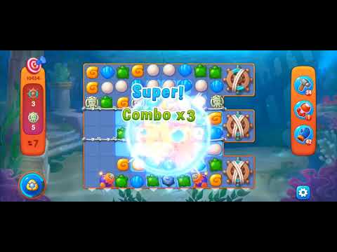 Fishdom Challenge Level 10454 (with full horseshoe boosters) @choraelmin