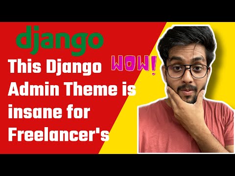 This Django Admin Panel is Insane for Freelancer | [ Django admin Theme] thumbnail