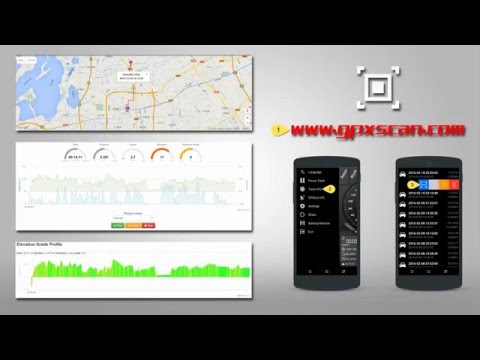 Digital Dashboard GPS video