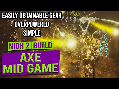 OP Axe Mid Game Build (DotD & DotS) - NIOH 2