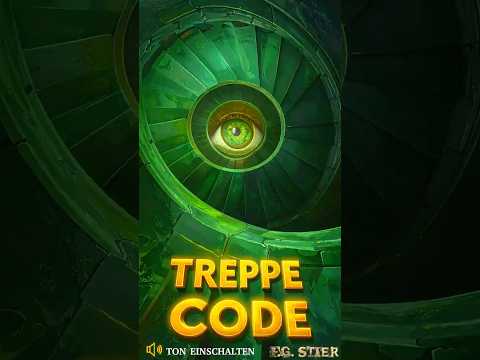 Norden ist immer oben - Finde den Code in der Augentreppe