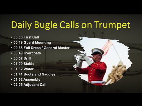 Daily [Bugle Calls] on Trumpet - Vol. 1 - 01 to 10