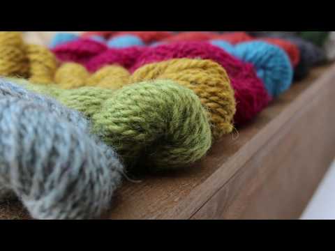 The Making of Rowan's Moordale Yarn