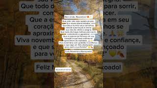 FELIZ MÊS DE NOVEMBRO ABENÇOADO