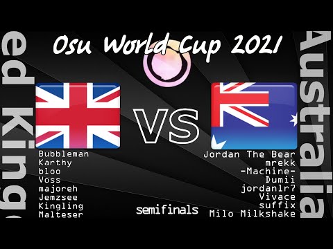 osu! World Cup 2021 United Kingdom VS Australia (semifinals) (loser bracket)