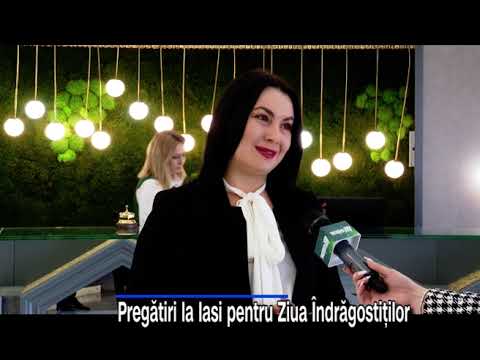 Pregătiri la Iasi pentru Ziua Îndrăgostiților