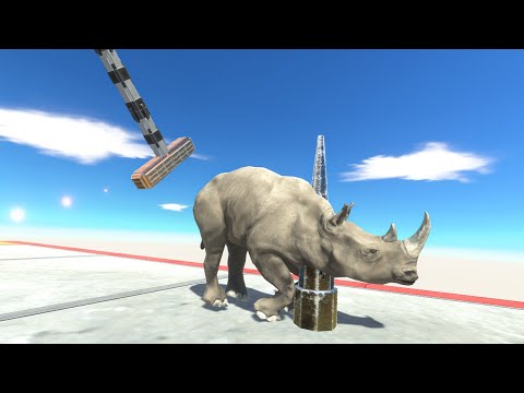 Be Careful with Hammers and Deadly Spikes - Animal Revolt Battle Simulator