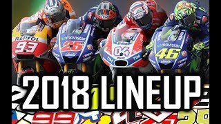 Download lagu 2018 LINEUP MOTO GP - Riders & Team - HD mp3