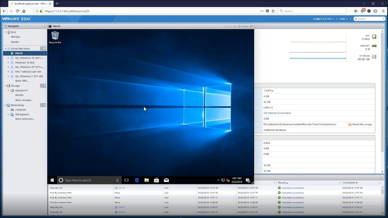 vSphere Integration for Advanced Installer
