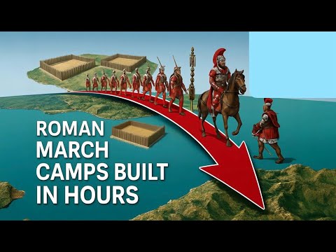 How Roman Legions Built a Fortress Every Night!