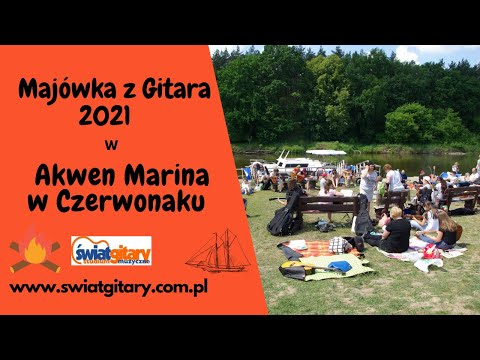 Majówka z Gitarą 2021, spotkanie muzyczne przy ognisku organizowane przez Studium Świat Gitary
