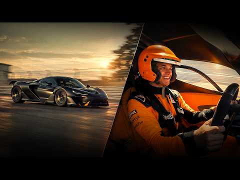 Lando Norris Meets the McLaren W1