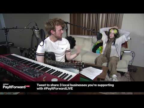 Billie Eilish and Finneas Live Stream Concert(TONIGHT)  - Verizon Play it Forward 2020