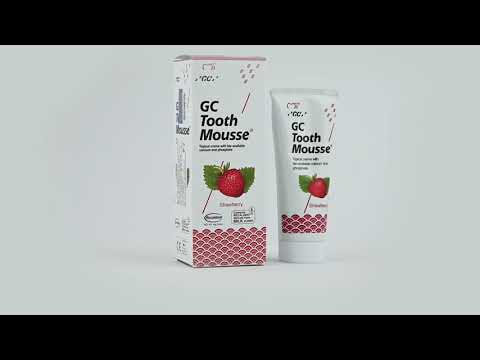 Миниатюра изображения товара Гель для укрепления эмали GC Tooth Mousse / 17168 (40г, клубника)