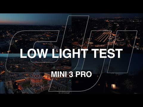 DJI Mini 3 Pro - AMAZING Low Light Drone test footage