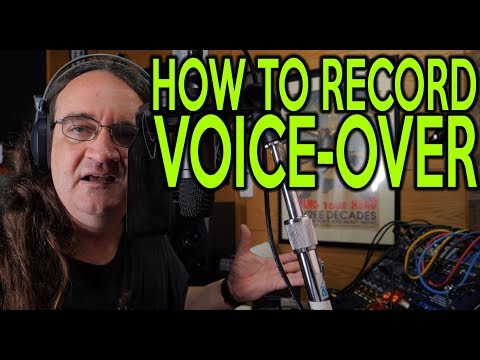 How to record Voice Over |SpectreSoundStudios | TUTORIAL