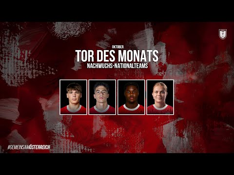 Tore des Monats Oktober | Nachwuchs-Nationalteams