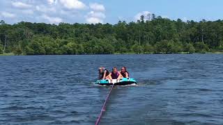 preview picture of video 'KIDS TUBING AT THE LAKE | MCHENRY LIFE'