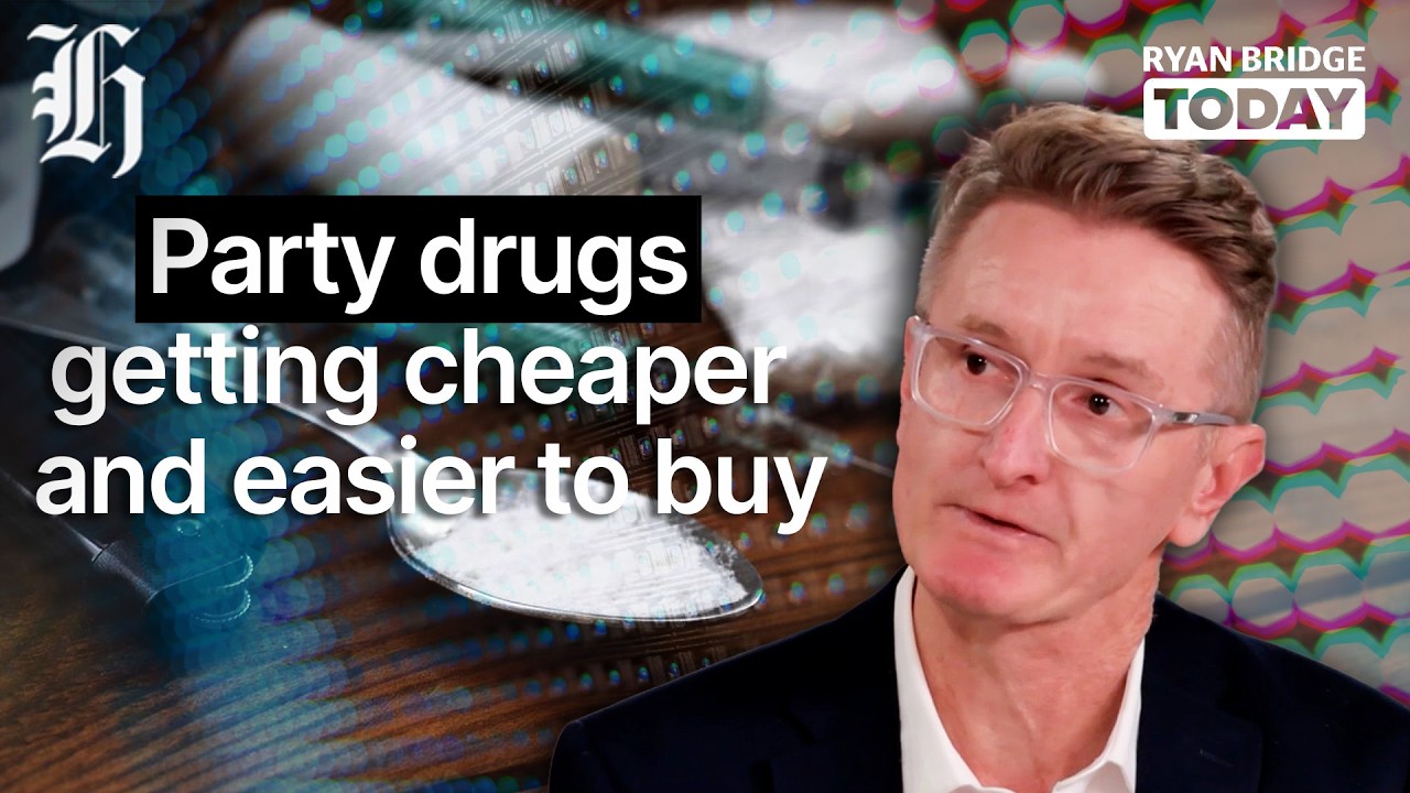 Party drugs like ecstasy getting cheaper and easier to buy in NZ | Ryan Bridge TODAY