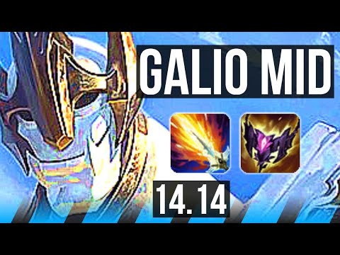 GALIO vs LUCIAN (MID) | 9/1/5, Rank 11 Galio | BR Challenger | 14.14