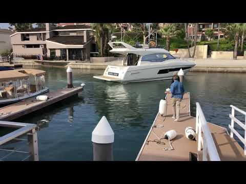 Prestige 460 fly joystick docking