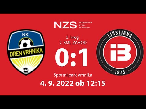 Vrhunci tekme | Dren Vrhnika 0:1 IB | 5. krog 2. SML