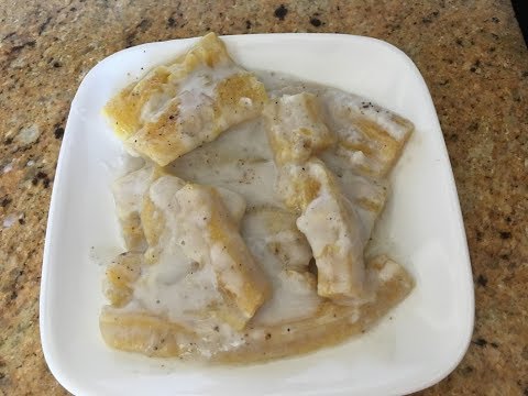 Ndizi Tamu/Sweet Plantain Banana in Coconut Milk - sweet delicacy - Ramadhan | Mumtaz Hasham