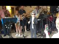 5 year old Jimmy Aska Winch sings one step beyond by Madness with Ocean Blue Big Band and Lucy