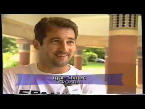 World Cup France 1998 Argentina vs Croatia Training & Interviews Passarella, Seric, Blazevic, Stimac