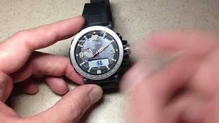 Casio Pro Trek (PRG-600) | Set the Alarm(s)
