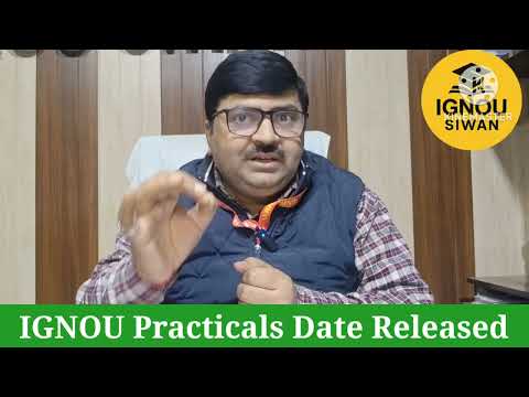 IGNOU Practical Date Release For All IGNOU BSCG, BSCM & M.Sc.(Maths), Chemistry & Geography Students