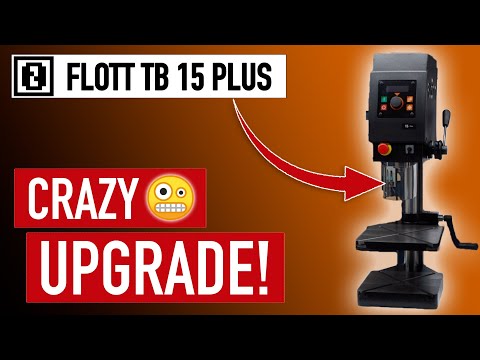 Tischbohrmaschine FLOTT TB 15 Plus BE • Profi Bohrmaschine beerbt meine Bosch PBD40 • ABER WARUM?