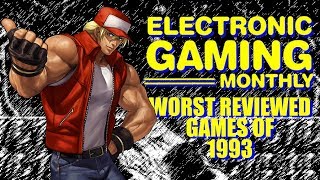 Electronic Gaming Monthly's Worst Reviewed Games of 1993 - Defunct Games