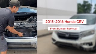 🚗✨ 2015-2016 Honda CR-V Front Bumper Removal and Installation– Pre-Painted & Ready to Install!