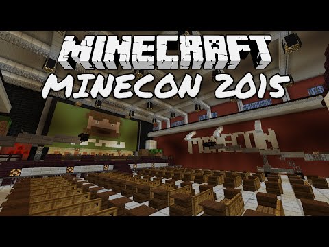 Minecraft Creative Inspiration: Minecon 2015